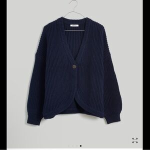 Madewell Shirttail Cardigan Sweater - Medium